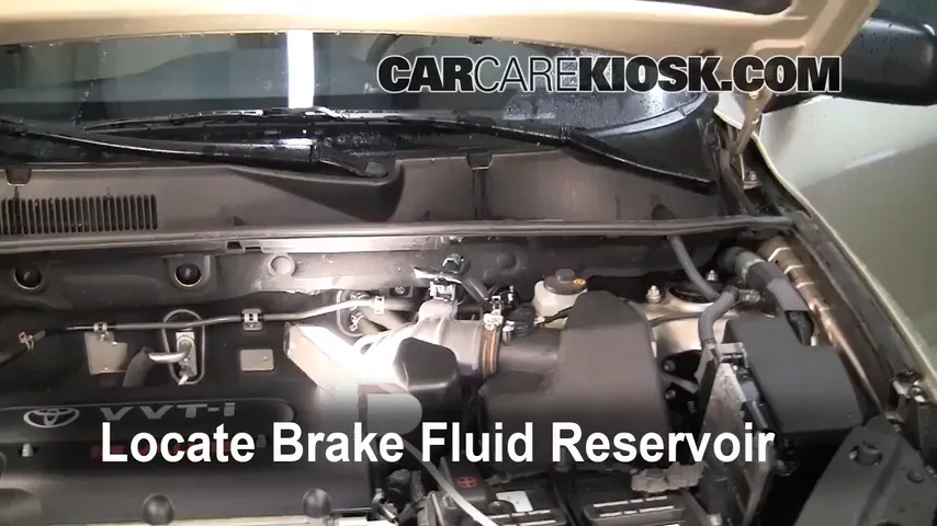 2007 Toyota RAV4 2.4L 4 Cyl. Brake Fluid Add Fluid